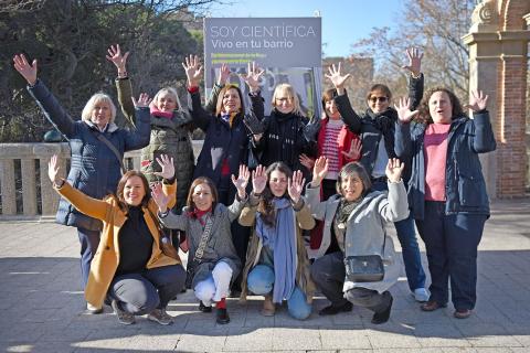 Científicas de la campaña