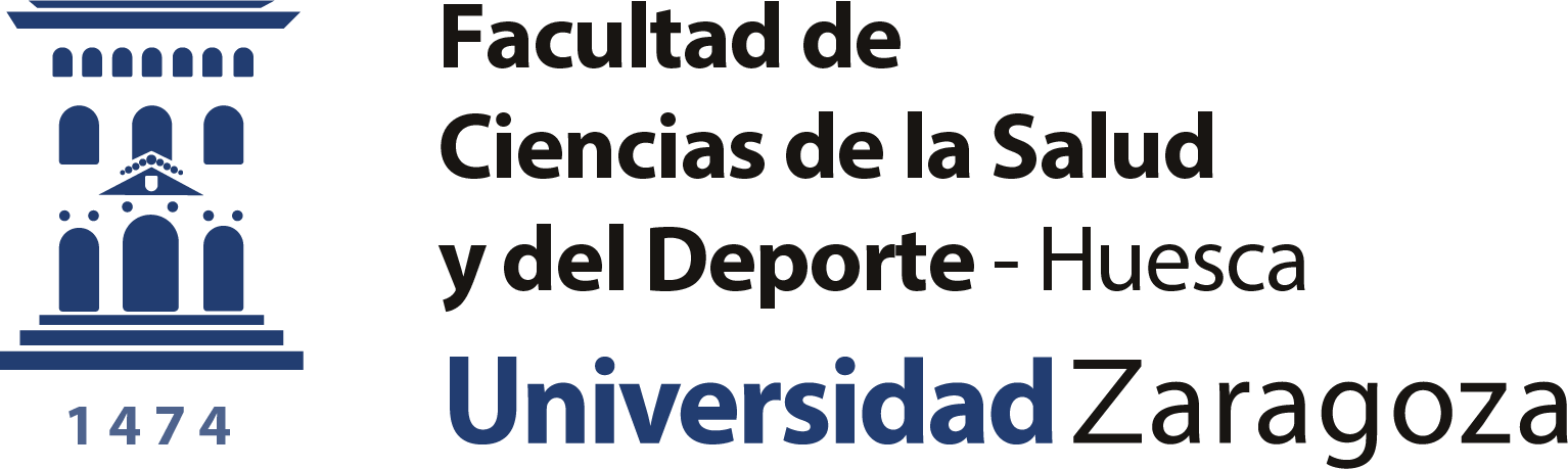 Logo Facultad de Ciencias de la Salud y del Deporte, Huesca