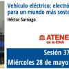 cartel anunciando la charla 