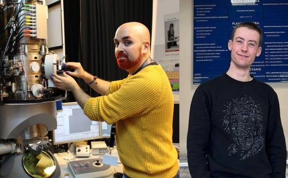 Mario Peláez y Raúl Magallón 