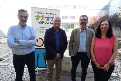 Aspanoa y la Universidad de Zaragoza crean una cátedra para la investigación del cáncer infantil