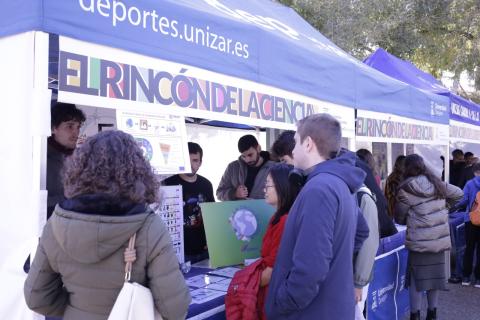 El Rincón de la ciencia de Unizar volverá a abrir sus puertas mañana de 10:00 a 13:00h en el campus San Francisco El Rincón de la ciencia de Unizar volverá a abrir sus puertas mañana de 10:00 a 13:00h en el campus San Francisco