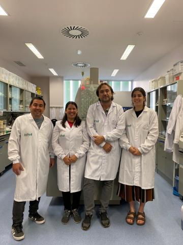 Julián Pardo y equipo
